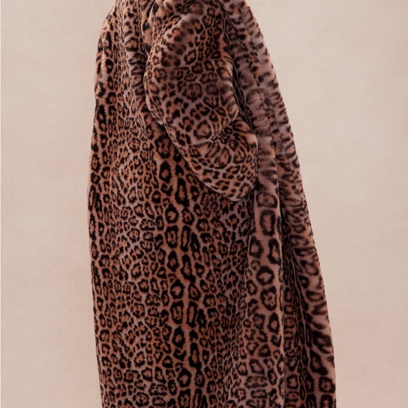 Fashion Nova Leopard Print Coat - Picture 4 of 5
